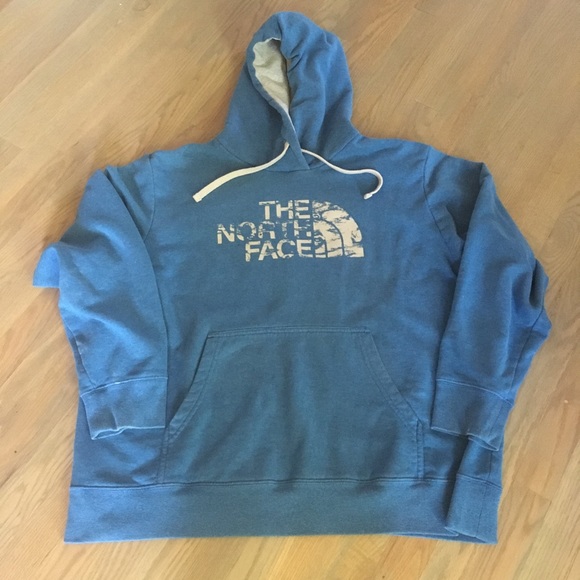 The North Face Other - The North Face hooded sweatshirt blue Men’s XXL